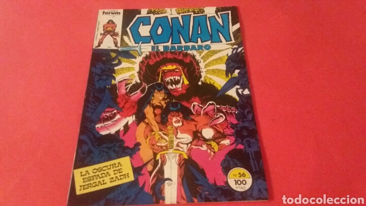 C&oacute;mics: CONAN EL BARBARO 56 EXCELENTE ESTADO FORUM - Foto 1