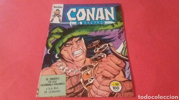 C&oacute;mics: CONAN EL BARBARO 58 CASI EXCELENTE ESTADO FORUM - Foto 1
