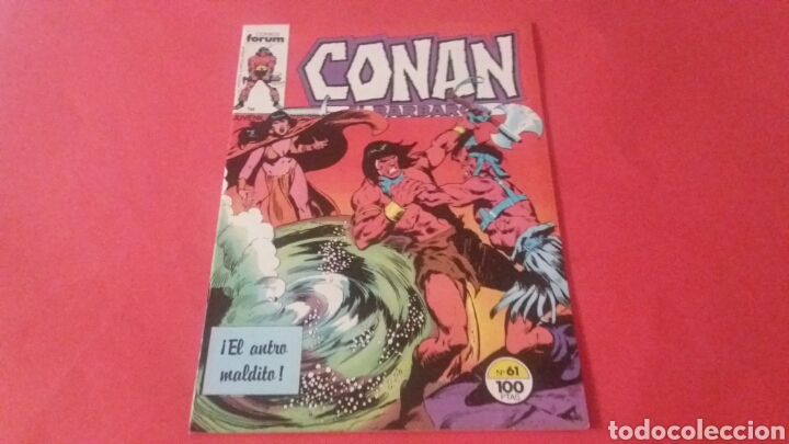 C&oacute;mics: CONAN EL BARBARO 61 EXCELENTE ESTADO FORUM - Foto 1