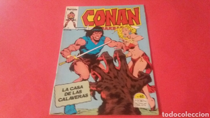 C&oacute;mics: CONAN EL BARBARO 62 EXCELENTE ESTADO FORUM - Foto 1