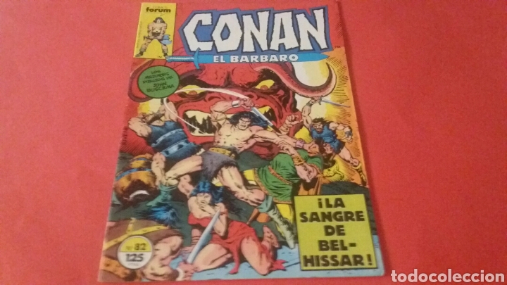 C&oacute;mics: CONAN EL BARBARO 82 EXCELENTE ESTADO FORUM - Foto 1