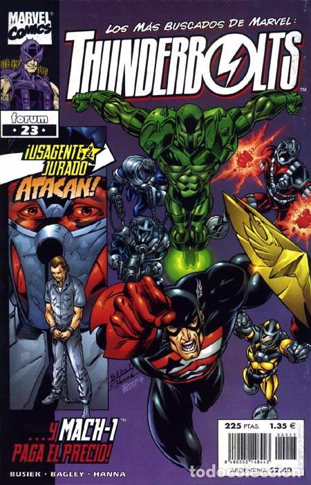 C&oacute;mics: THUNDERBOLTS vol.1 n&ordm; 23 Forum IMPECABLE - Foto 1