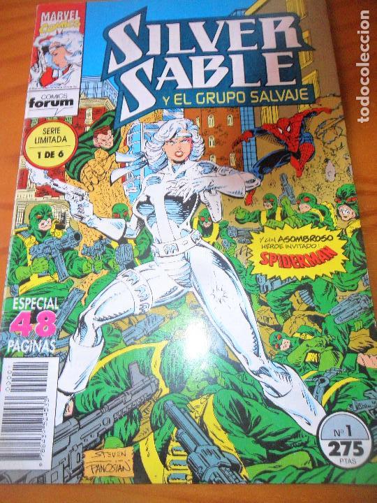 C&oacute;mics: SILVER SABLE Y EL GRUPO SALVAJE N&ordm; 1 - MARVEL FORUM - Foto 1