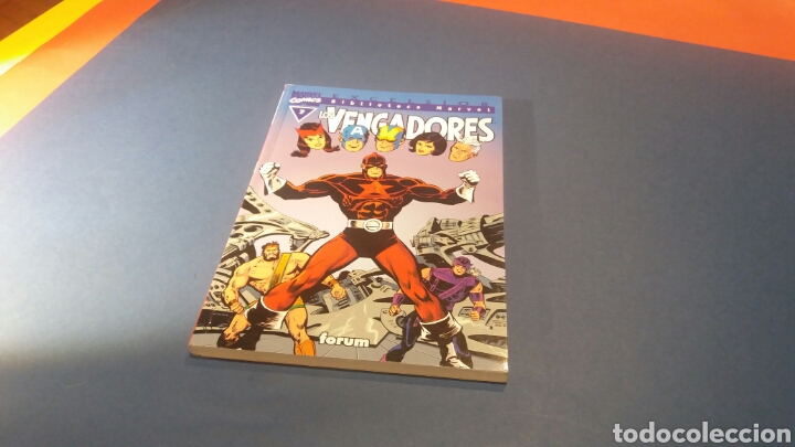 C&oacute;mics: BIBLIOTECA MARVEL LOS VENGADORES 7 EXCELENTE ESTADO FORUM - Foto 1