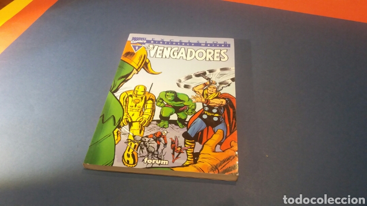 C&oacute;mics: BIBLIOTECA MARVEL LOS VENGADORES 1 EXCELENTE ESTADO FORUM - Foto 1