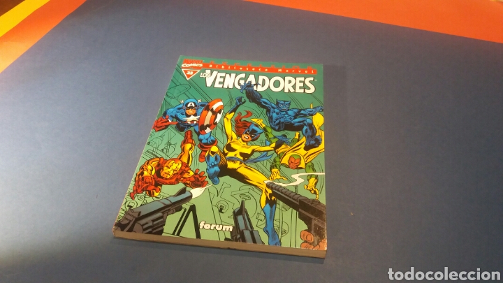 C&oacute;mics: BIBLIOTECA MARVEL LOS VENGADORES 23 EXCELENTE ESTADO FORUM - Foto 1