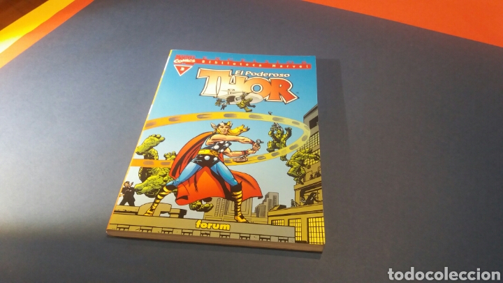 C&oacute;mics: BIBLIOTECA MARVEL EL PODEROSO THOR 3 EXCELENTE ESTADO FORUM - Foto 1