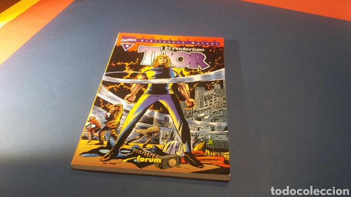 C&oacute;mics: BIBLIOTECA MARVEL EL PODEROSO THOR 9 EXCELENTE ESTADO FORUM - Foto 1