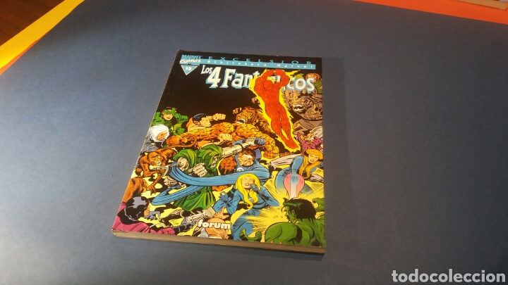C&oacute;mics: BIBLIOTECA MARVEL LOS 4 FANTASTICOS 13 EXCELENTE ESTADO FORUM - Foto 1