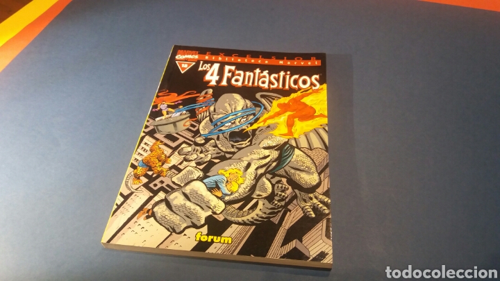 C&oacute;mics: BIBLIOTECA MARVEL LOS 4 FANTASTICOS 18 EXCELENTE ESTADO FORUM - Foto 1