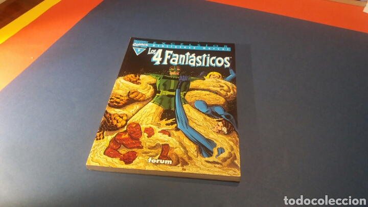 C&oacute;mics: BIBLIOTECA MARVEL LOS 4 FANTASTICOS 7 EXCELENTE ESTADO FORUM - Foto 1