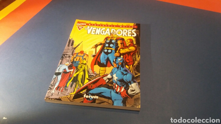 C&oacute;mics: BIBLIOTECA MARVEL LOS VENGADORES 15 EXCELENTE ESTADO FORUM - Foto 1