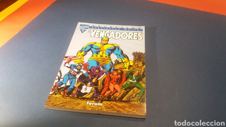 C&oacute;mics: BIBLIOTECA MARVEL LOS VENGADORES 5 EXCELENTE ESTADO FORUM - Foto 1