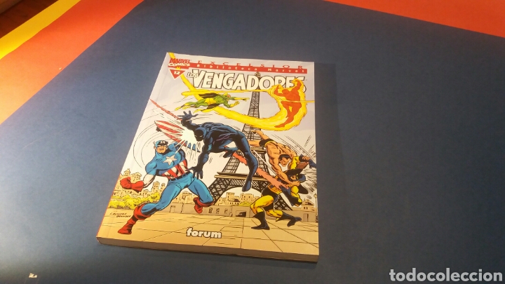 C&oacute;mics: BIBLIOTECA MARVEL LOS VENGADORES 12 EXCELENTE ESTADO FORUM - Foto 1