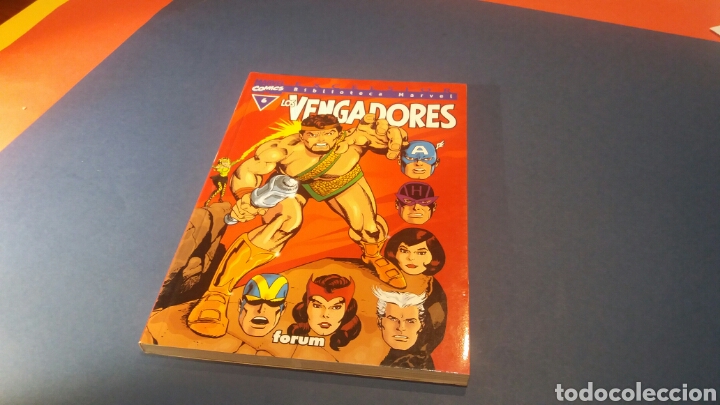 C&oacute;mics: BIBLIOTECA MARVEL LOS VENGADORES 6 EXCELENTE ESTADO FORUM - Foto 1