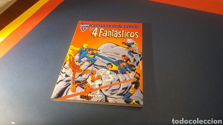 C&oacute;mics: BIBLIOTECA MARVEL LOS 4 FANTASTICOS 2 EXCELENTE ESTADO FORUM - Foto 1