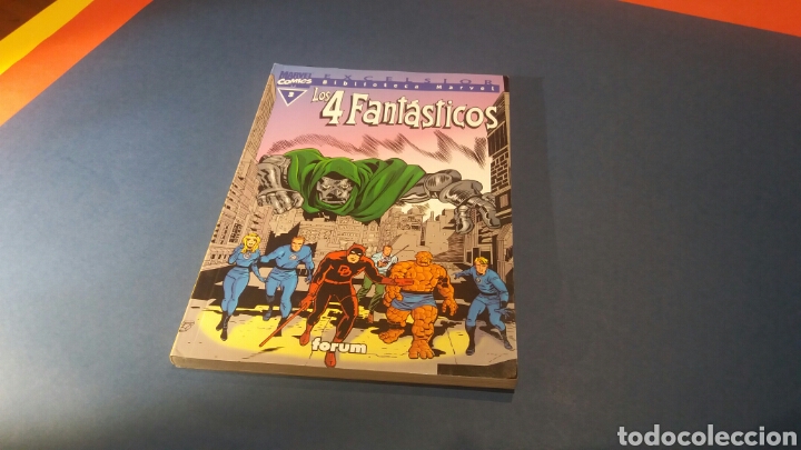 C&oacute;mics: BIBLIOTECA MARVEL LOS 4 FANTASTICOS 3 EXCELENTE ESTADO FORUM - Foto 1