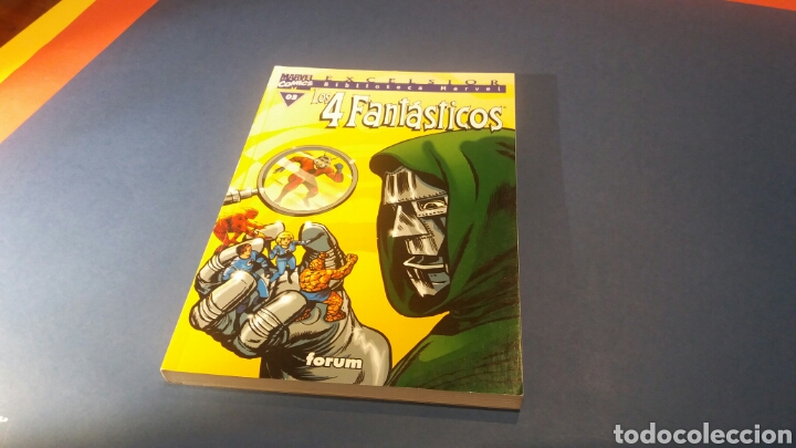C&oacute;mics: BIBLIOTECA MARVEL LOS 4 FANTASTICOS 3 EXCELENTE ESTADO FORUM - Foto 1