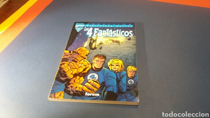 C&oacute;mics: BIBLIOTECA MARVEL LOS 4 FANTASTICOS 4 EXCELENTE ESTADO FORUM - Foto 1