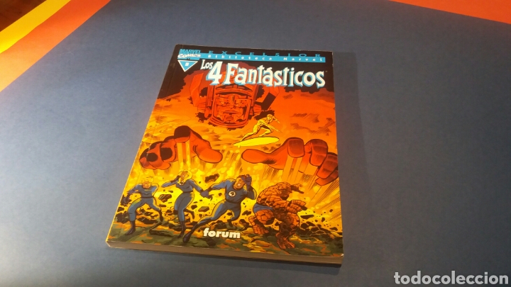 C&oacute;mics: BIBLIOTECA MARVEL LOS 4 FANTASTICOS 5 EXCELENTE ESTADO FORUM - Foto 1