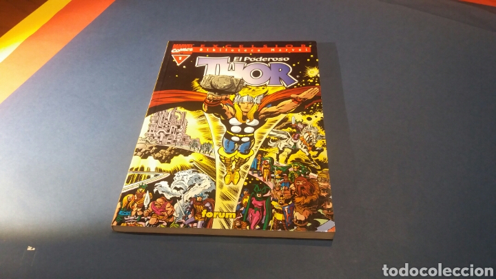 C&oacute;mics: BIBLIOTECA MARVEL EL PODEROSO THOR 1 EXCELENTE ESTADO FORUM - Foto 1