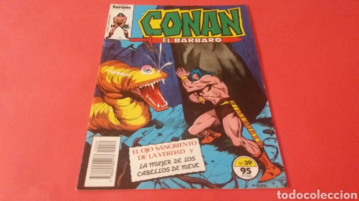 C&oacute;mics: CONAN EL BARBARO 39 EXCELENTE ESTADO FORUM - Foto 1
