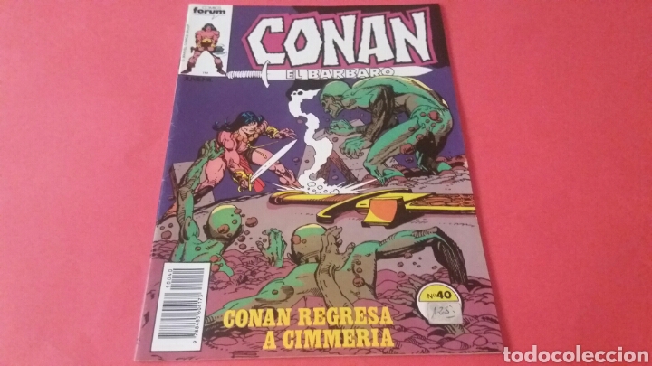 C&oacute;mics: CONAN EL BARBARO 40 EXCELENTE ESTADO FORUM - Foto 1
