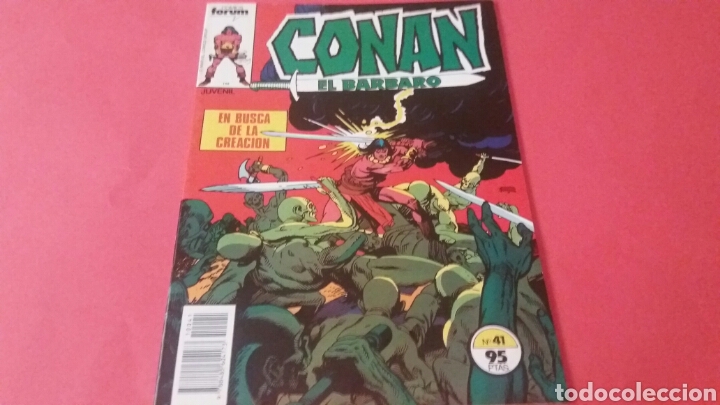 C&oacute;mics: CONAN EL BARBARO 41 EXCELENTE ESTADO FORUM - Foto 1