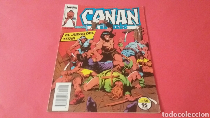 C&oacute;mics: CONAN EL BARBARO 46 EXCELENTE ESTADO FORUM - Foto 1