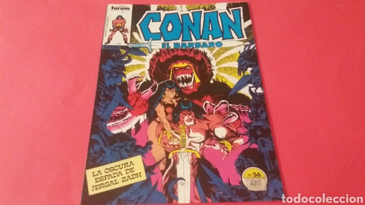 C&oacute;mics: CONAN EL BARBARO 56 EXCELENTE ESTADO FORUM - Foto 1