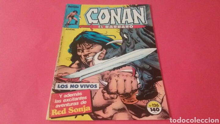 C&oacute;mics: CONAN EL BARBARO 126 EXCELENTE ESTADO FORUM - Foto 1