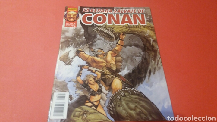 C&oacute;mics: LA ESPADA SALVAJE DE CONAN 3 EXCELENTE ESTADO FORUM - Foto 1