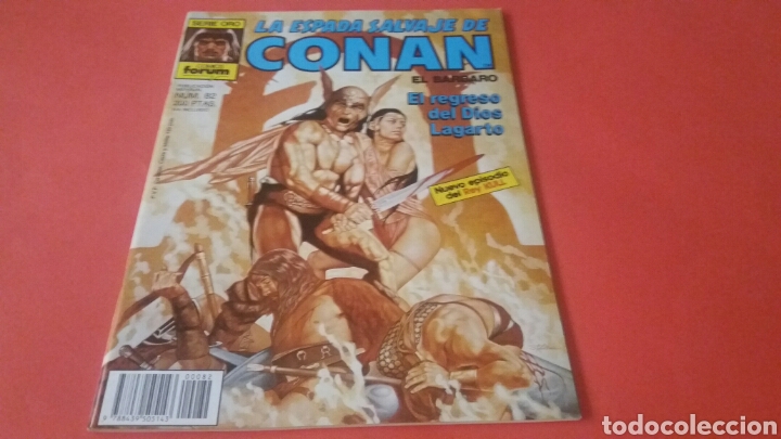 C&oacute;mics: LA ESPADA SALVAJE DE CONAN 82 EXCELENTE ESTADO FORUM - Foto 1