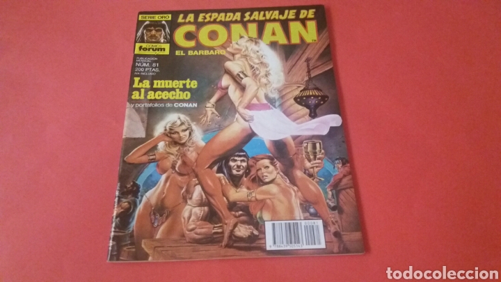 C&oacute;mics: LA ESPADA SALVAJE DE CONAN 81 EXCELENTE ESTADO FORUM - Foto 1