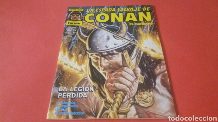 C&oacute;mics: LA ESPADA SALVAJE DE CONAN 75 EXCELENTE ESTADO FORUM - Foto 1