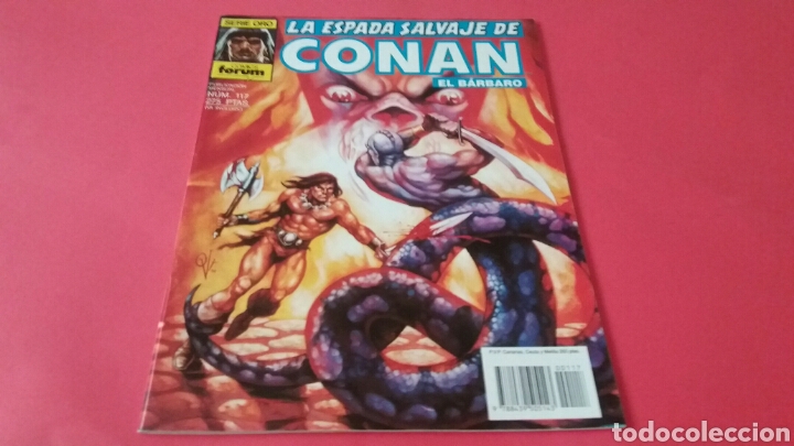 C&oacute;mics: LA ESPADA SALVAJE DE CONAN 117 EXCELENTE ESTADO FORUM - Foto 1