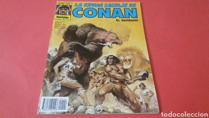 C&oacute;mics: LA ESPADA SALVAJE DE CONAN 104 EXCELENTE ESTADO FORUM - Foto 1