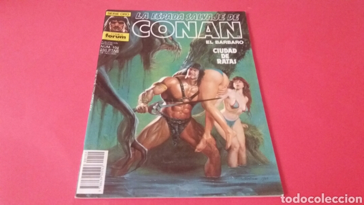 C&oacute;mics: LA ESPADA SALVAJE DE CONAN 102 EXCELENTE ESTADO FORUM - Foto 1