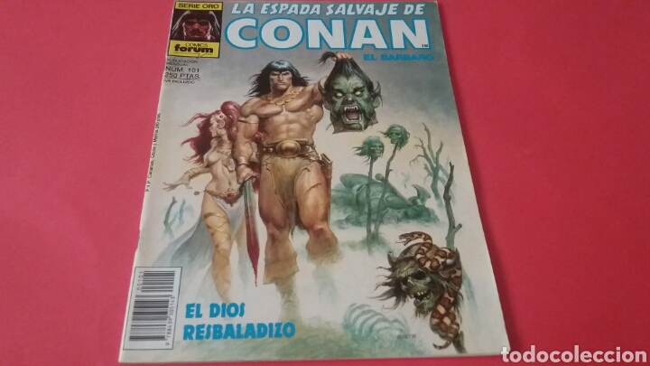 C&oacute;mics: LA ESPADA SALVAJE DE CONAN 101 EXCELENTE ESTADO FORUM - Foto 1