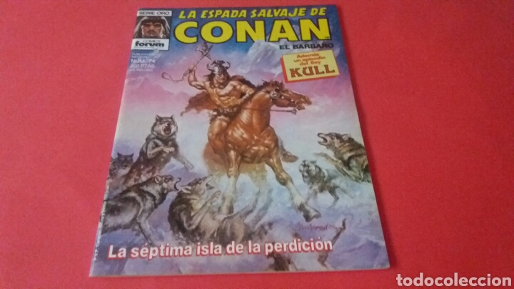 C&oacute;mics: LA ESPADA SALVAJE DE CONAN 74 EXCELENTE ESTADO FORUM - Foto 1