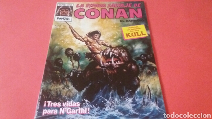 C&oacute;mics: LA ESPADA SALVAJE DE CONAN 73 EXCELENTE ESTADO FORUM - Foto 1