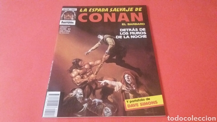 C&oacute;mics: LA ESPADA SALVAJE DE CONAN 91 EXCELENTE ESTADO FORUM - Foto 1