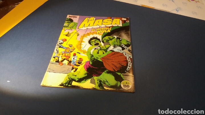 C&oacute;mics: LA MASA EL INCREIBLE HULK 43 EXCELENTE ESTADO FORUM - Foto 1
