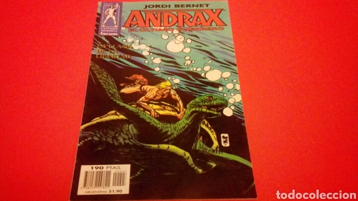 C&oacute;mics: ANDRAX EL ULTIMO GUERRERO 3 EXCELENTE ESTADO FORUM - Foto 1