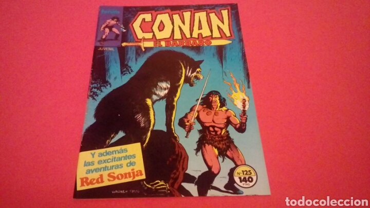 C&oacute;mics: CONAN EL BARBARO 125 EXCELENTE ESTADO FORUM - Foto 1