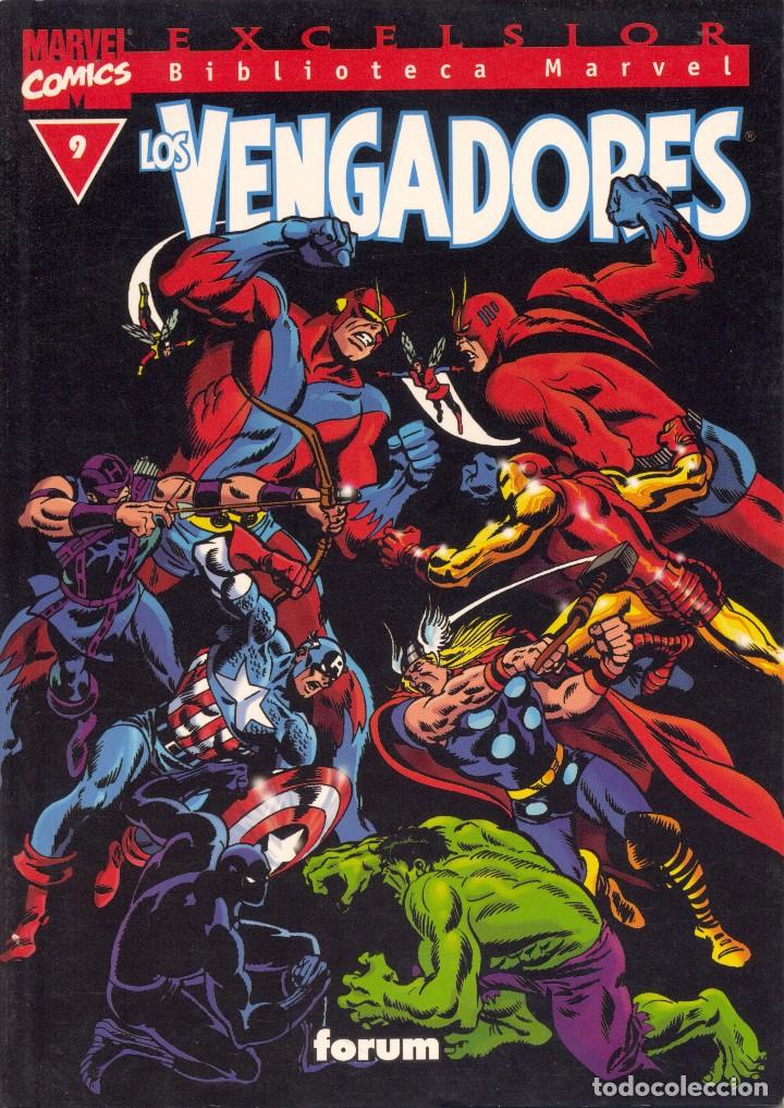 C&oacute;mics: Los vengadores n&ordm;9. Biblioteca Marvel Excelsior - Foto 1