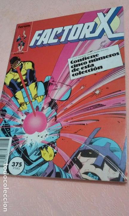 C&oacute;mics: FACTOR X TOMO RETAPADO (COMPRENDE LOS N.&ordm; 11 AL 15) FORUM - Foto 1