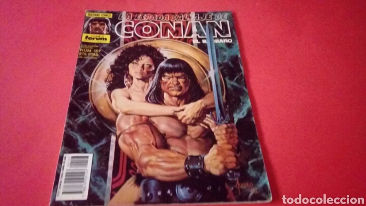 C&oacute;mics: EXCELENTE ESTADO LA ESPADA SALVAJE DE CONAN 107 FORUM - Foto 1