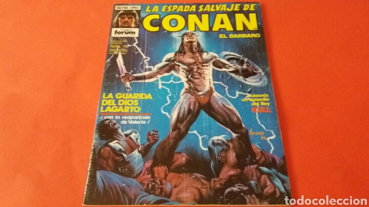 C&oacute;mics: LA ESPADA SALVAJE DE CONAN 76 EXCELENTE ESTADO FORUM - Foto 1