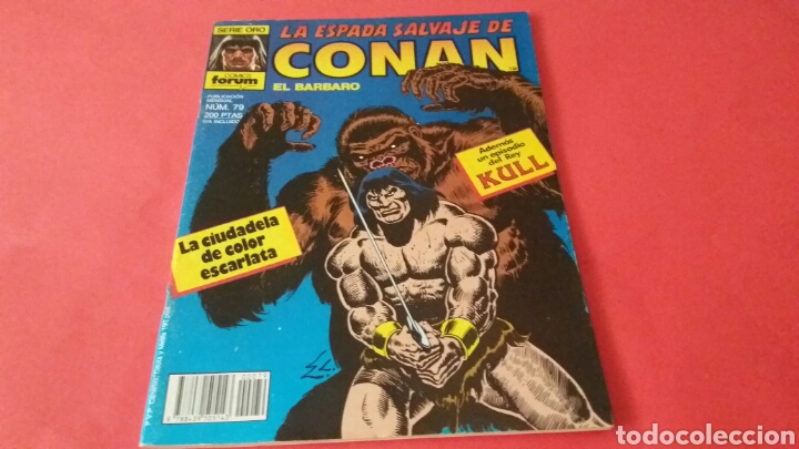 C&oacute;mics: LA ESPADA SALVAJE DE CONAN EXCELENTE ESTADO 79 FORUM - Foto 1